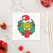 Grinch | Kerstfeest Krans Servet (Insitu)