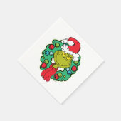 Grinch | Kerstfeest Krans Servet (Hoek)