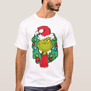 Grinch   Kerstvakantie Krans T-shirt