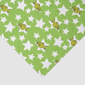Grinch Kijkende Ster Patroon Tissuepapier (Detail)