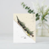 Grinch & Max brengen de kerstboom terug Briefkaart (Staand voorkant)