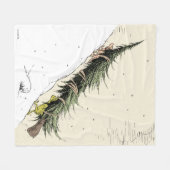 Grinch & Max brengen de Kerstboom terug Fleece Deken (Voorkant (Horizontaal))