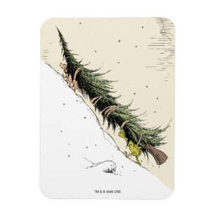 Grinch & Max brengen de kerstboom terug Magneet