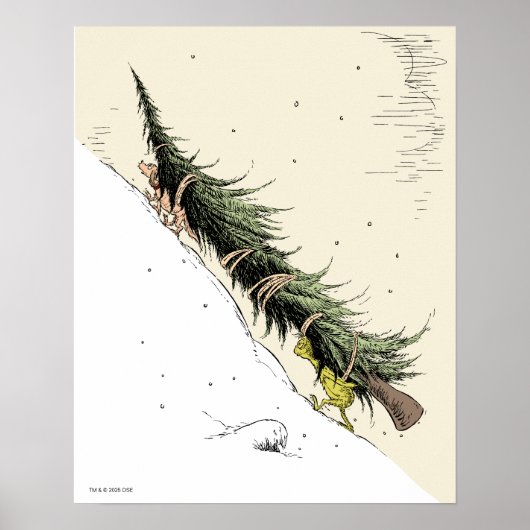 Grinch & Max brengen de kerstboom terug Poster (Voorkant)