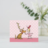 Grinch | Max & Cindy Lou Who Briefkaart (Staand voorkant)