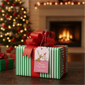 Grinch | Max & Cindy Lou Who Cadeaulabel