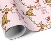Grinch | Max & Cindy Lou Who Cadeaupapier (Rol Hoek)