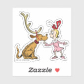 Grinch | Max & Cindy Lou Who Sticker (Vel)
