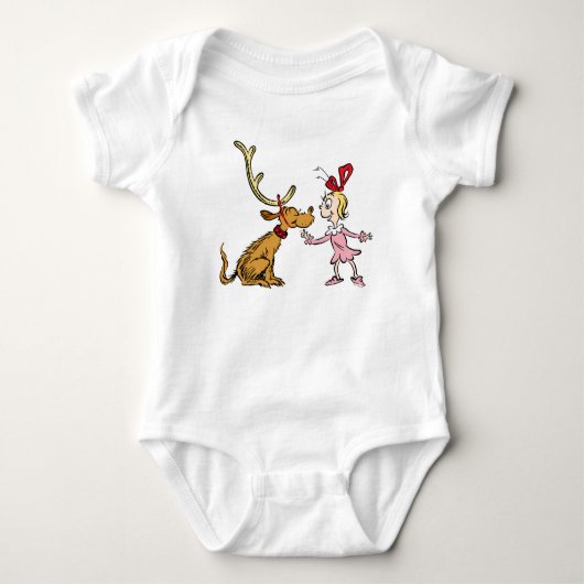 Grinch | Max & Cindy Lou Wie Romper (Voorkant)