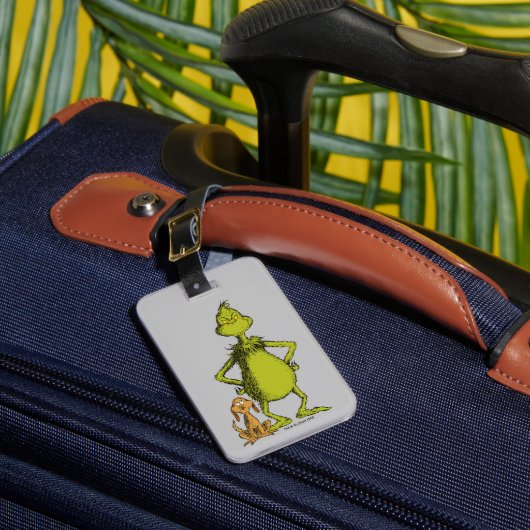 Grinch | Max & Grinch Houding Bagagelabel (Voorkant Insitu 1)
