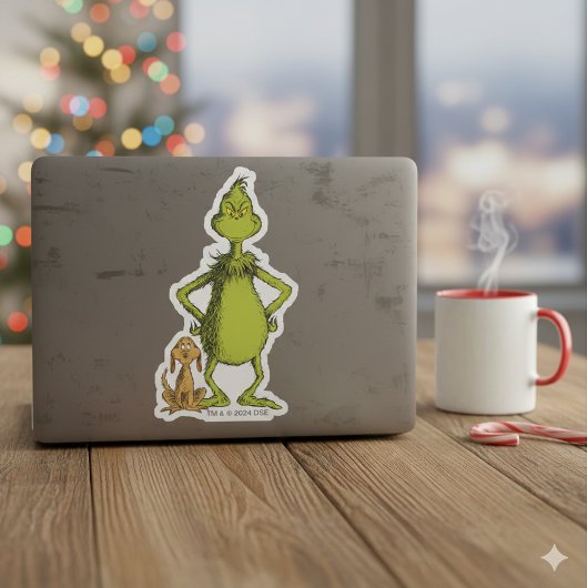 Grinch | Max & Grinch Houding Sticker