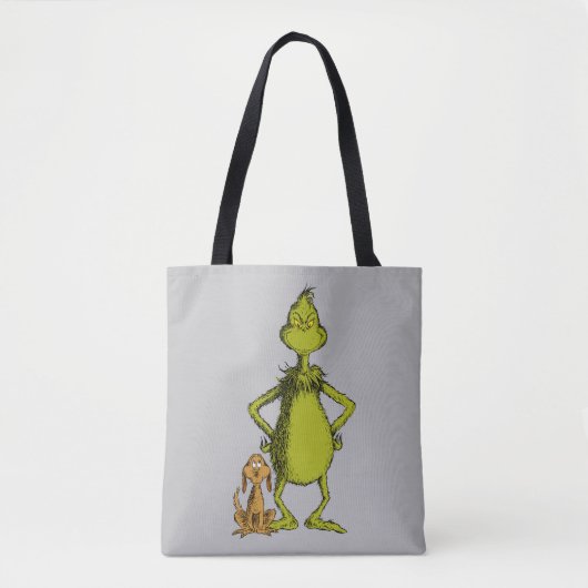 Grinch | Max & Grinch Houding Tote Bag (Voorkant)