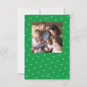 Grinch | Max Kerst Poinsettia Kaart (Achterkant)