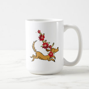Grinch Max Kerst Poinsettia Koffiemok