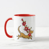 Grinch | Max Kerst Poinsettia Mok (Links)