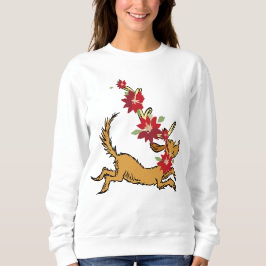 Grinch | Max Kerst Pointsettia Trui (Voorkant)