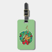 Grinch | Max Kerstkrans Bagagelabel (Voorkant verticaal)