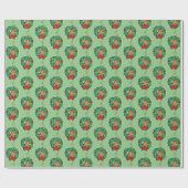 Grinch | Max Kerstkrans Cadeaupapier (Vlak)