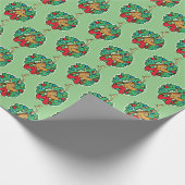 Grinch | Max Kerstkrans Cadeaupapier (Hoek)