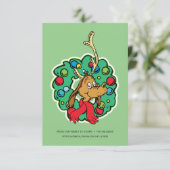 Grinch | Max Kerstkrans Kaart (Staand voorkant)