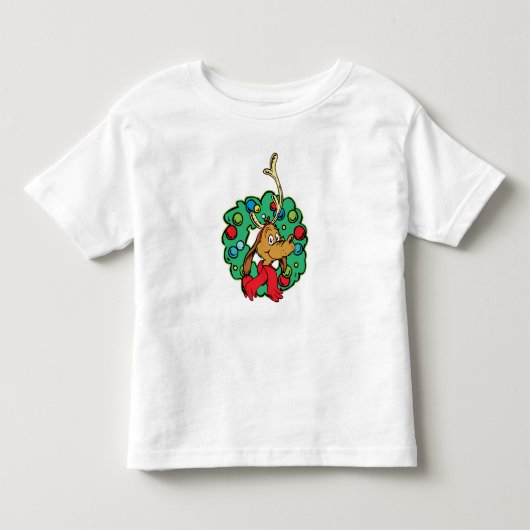 Grinch | Max Kerstkrans Kinder Shirts (Voorkant)
