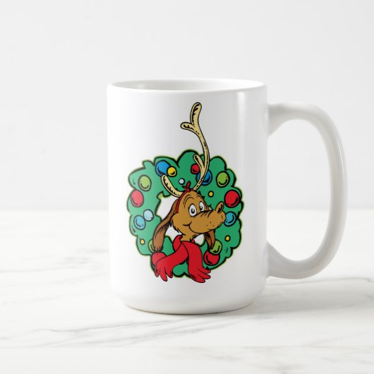 Grinch | Max Kerstkrans Koffiemok (Rechts)