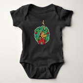 Grinch | Max Kerstkrans Romper (Voorkant)