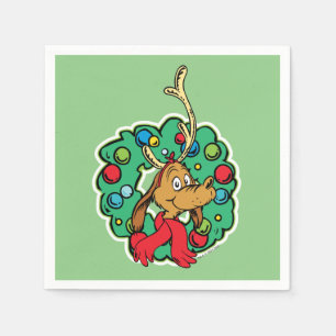 Grinch Max Kerstkrans Servet