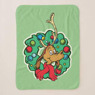 Grinch   Max Kerstkrans Sherpa Deken