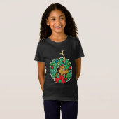 Grinch | Max Kerstkrans T-shirt (Voorkant volledig)