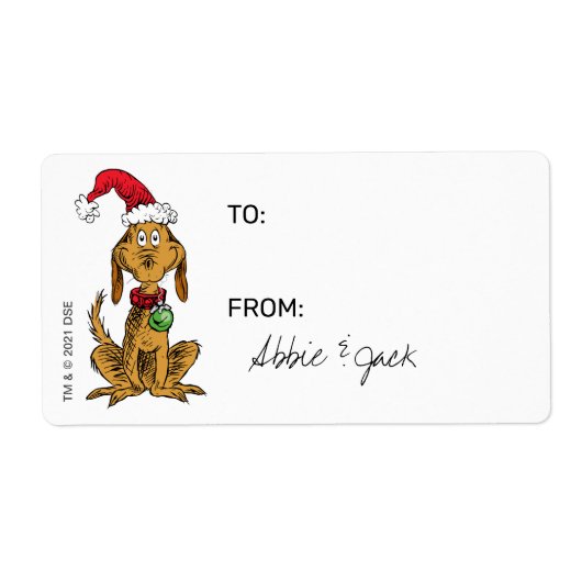 Grinch - Max | Kerstmis - van Stickers tot (Voorkant)