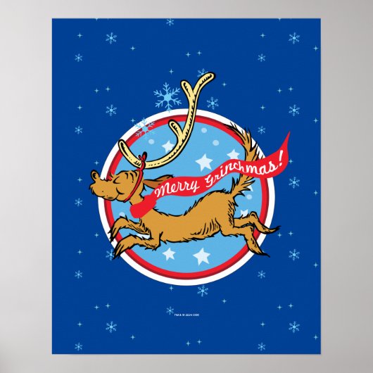 Grinch | Max Prettig Grinchfeest! Poster (Voorkant)