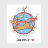 Grinch | Max Prettig Grinchfeest! Sticker (Vel)