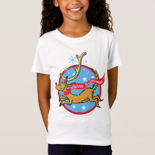 Grinch | Max Prettig Grinchfeest! T-shirt (Voorkant)