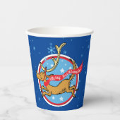 Grinch | Max Prettig Kerstfeest! Papieren Bekers (Voorkant)