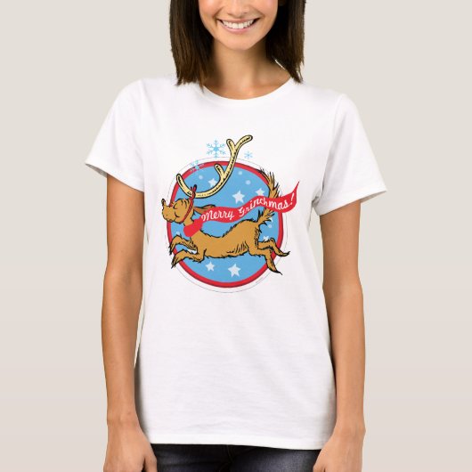 Grinch | Max Prettig Kerstfeest! T-shirt (Voorkant)