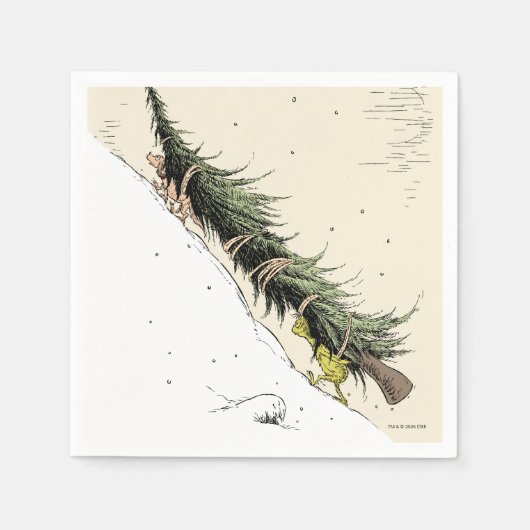 Grinch & Max Return the Christmas Tree Servet (Voorkant)