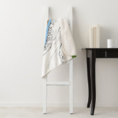 Grinch & Max Runaway Sleigh Sherpa Deken (In situ)