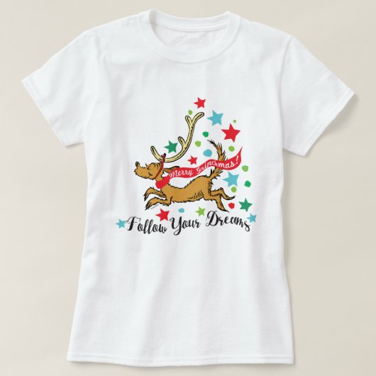 Grinch | Max - Volg je dromen T-shirt (Design voorkant)