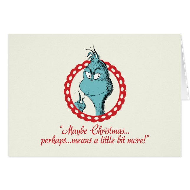 Grinch Maybe Christmas... (Voorkant Horizontaal)