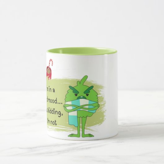 Grinch Mischief Coffee Mok - Een slok van plezier (Midden)