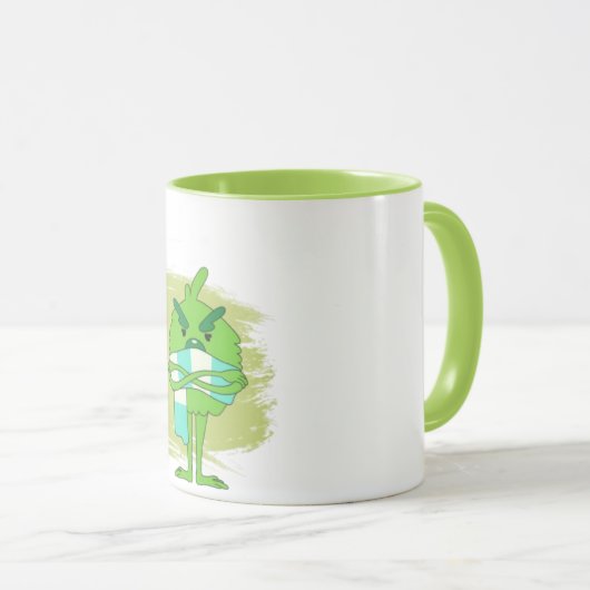 Grinch Mischief Coffee Mok - Een slok van plezier (Voorkant rechts)