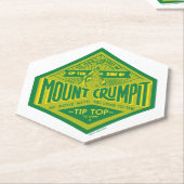 Grinch | Mount Crumpit Kartonnen Onderzetters (Schuin)