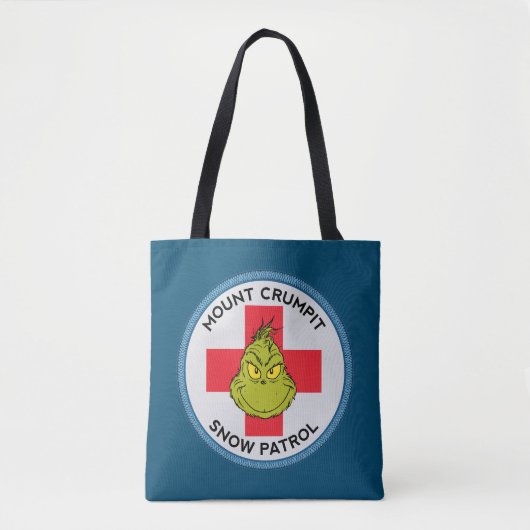 Grinch | Mt. Crumpit Sneeuw Patrol Tote Bag (Voorkant)