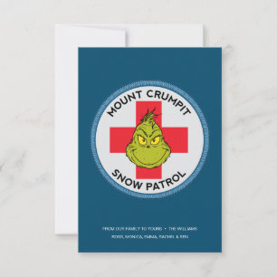 Grinch Mt. Crumpit Sneeuw Patrouille Kaart