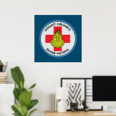 Grinch | Mt. Crumpit Sneeuw Patrouille Poster (Thuiskantoor)