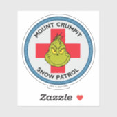 Grinch | Mt. Crumpit Sneeuw Patrouille Sticker (Vel)