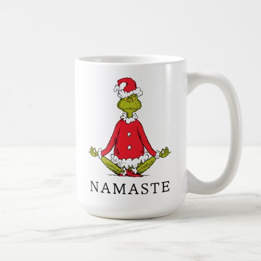 Grinch | Namaste Kerstman Koffiemok (Rechts)