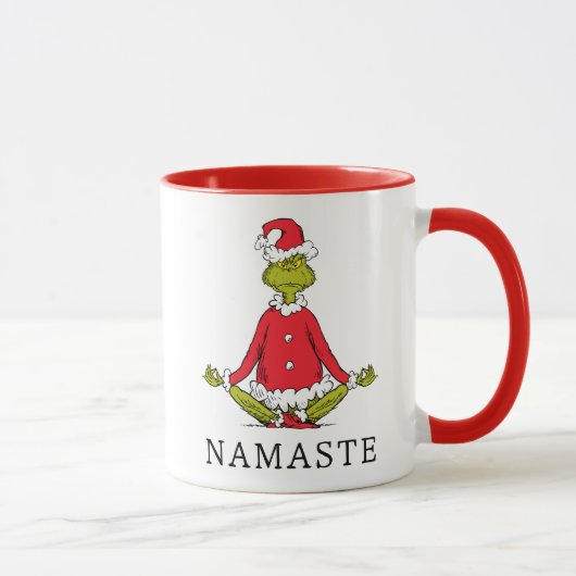 Grinch | Namaste Kerstman Mok (Rechts)