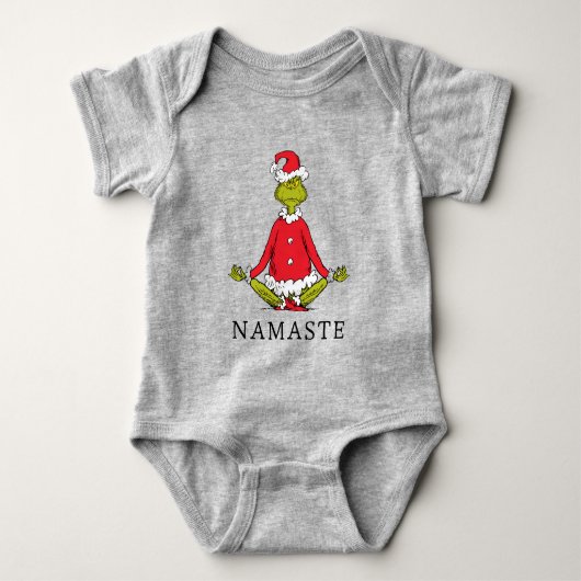 Grinch | Namaste Kerstman Romper (Voorkant)